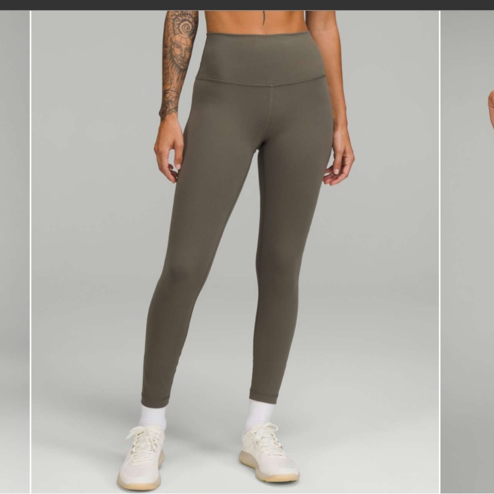 Lululemon wunder train leggings size 4 Carob Brown NWT